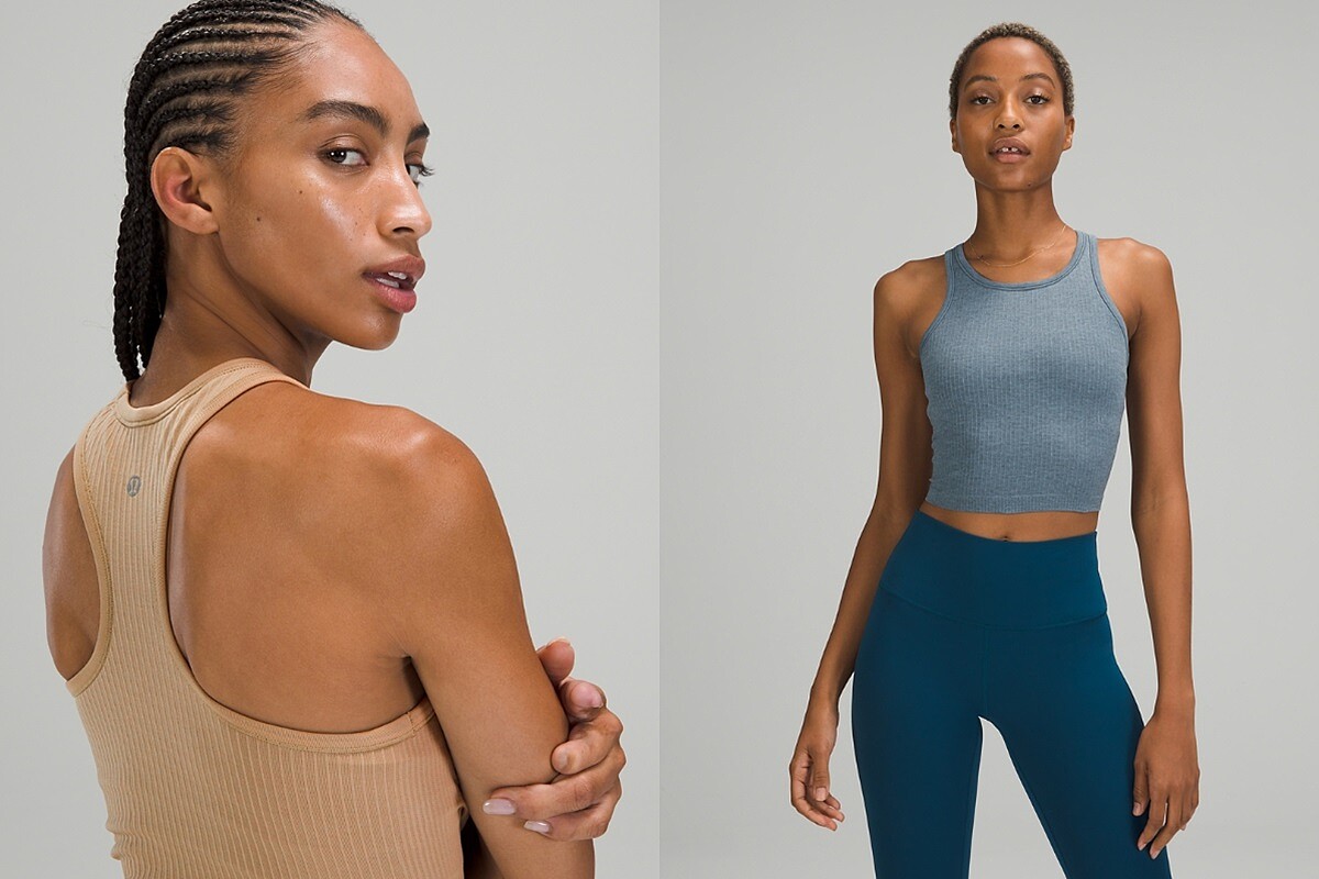 Ebb To Street Racerback Crop Tank Top削肩上衣，NT1,980