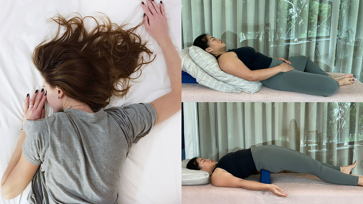瑜珈物理治療師親授！睡前10 分鐘3組不流汗&amp;quot;修復瑜珈&amp;quot;體式，重拾身心平衡、整夜恬靜好眠