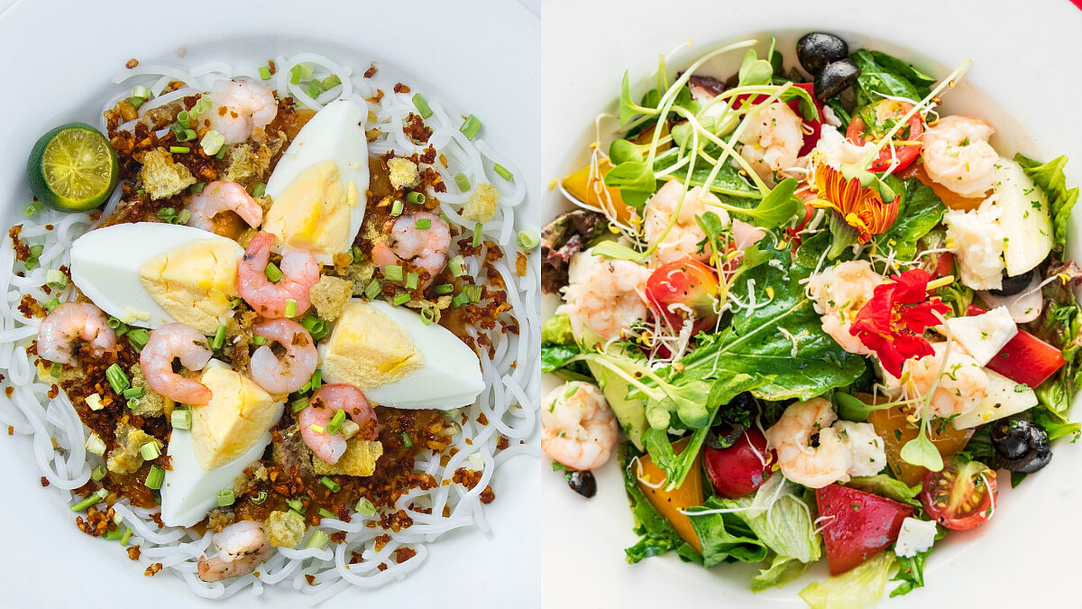 低卡蛋白質爆炸餐—“黑胡椒玉米蝦仁涼拌水煮蛋”鮮嫩爽口，簡單4步驟就能完成！