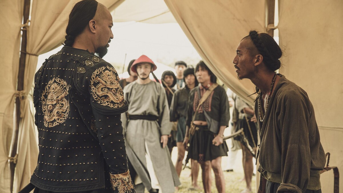 《斯卡羅》吳慷仁（右）、黃健瑋劇中有精彩對手戲