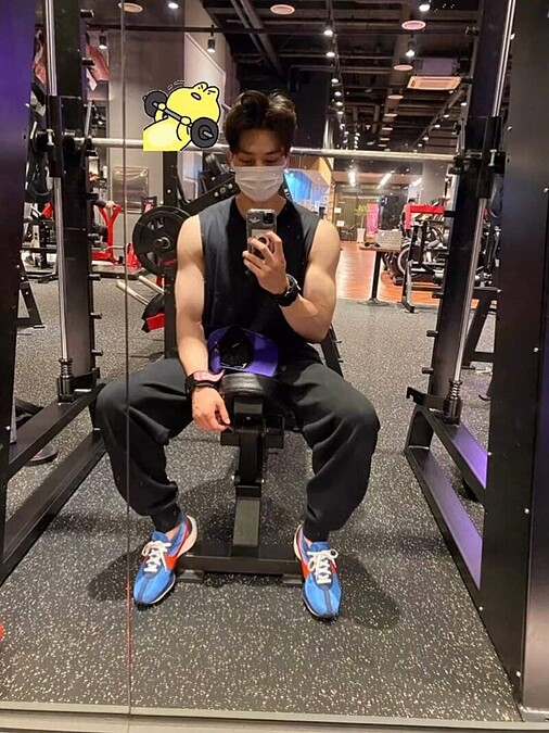 宋江 私下熱愛健身
