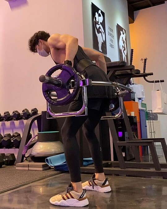 宋江 私下熱愛健身