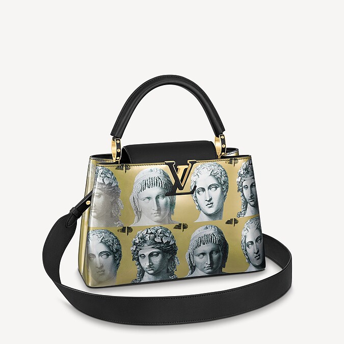 Louis Vuitton X Fornasetti Capucines MM,售價NT$192,000