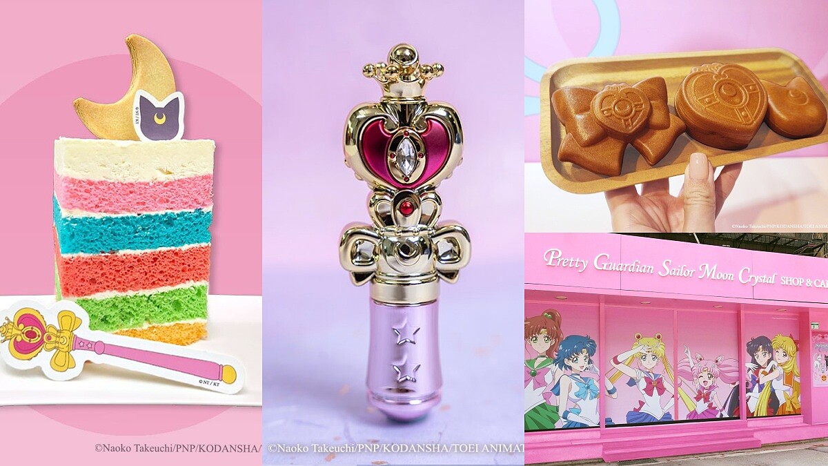 美戰迷天堂！全台首間「美少女戰士咖啡廳」進駐東區，變身器雞蛋糕、露娜限定周邊大公開