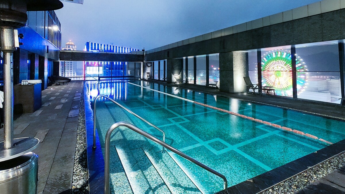 台北萬豪酒店泳池
