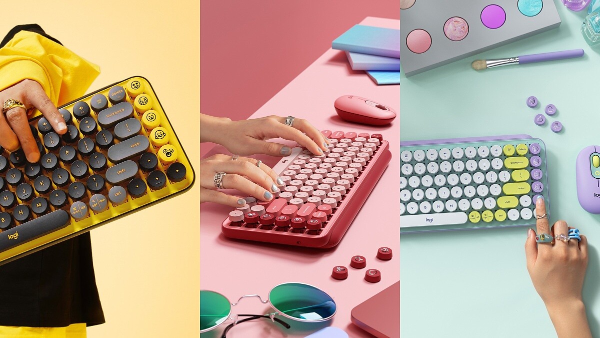 最時髦無線鍵盤！Logitech羅技「EMOJI表情符號機械鍵盤」7大亮點，夢幻紫、魅力桃、酷玩黃預購&amp;開賣日期大公開