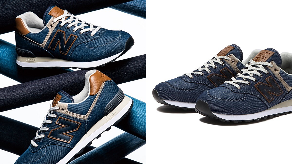 New Balance把574、57/40、480換上復古丹寧新衣！球鞋亮點、售價帶你看，ABC-Mart獨家開賣