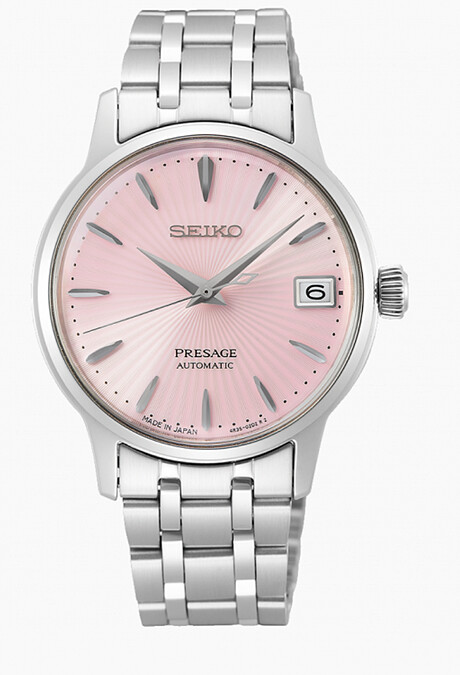 Seiko 精工錶 Presage 系列日期功能手錶,錶徑33.8mm,機械機芯,售價$14,000