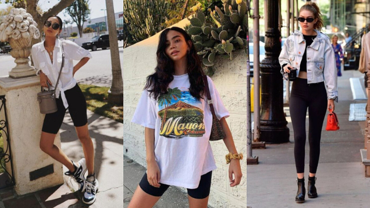 「瑜珈褲」也能成為 OOTD 選項，混搭短版上衣、西裝外套、帽 T ⋯ 休閒單品，穿出你的歐美帥！