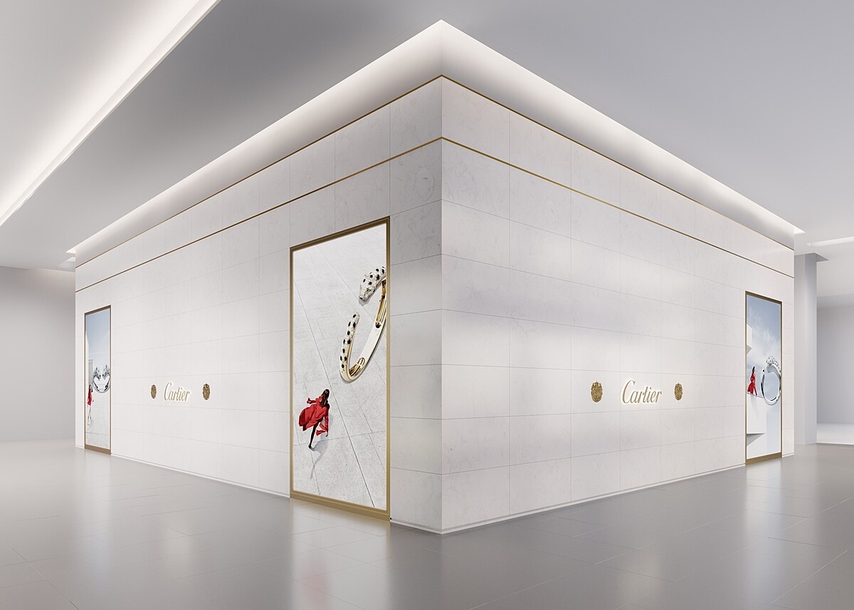 Cartier卡地亞SOGO復興館概念店細節特色