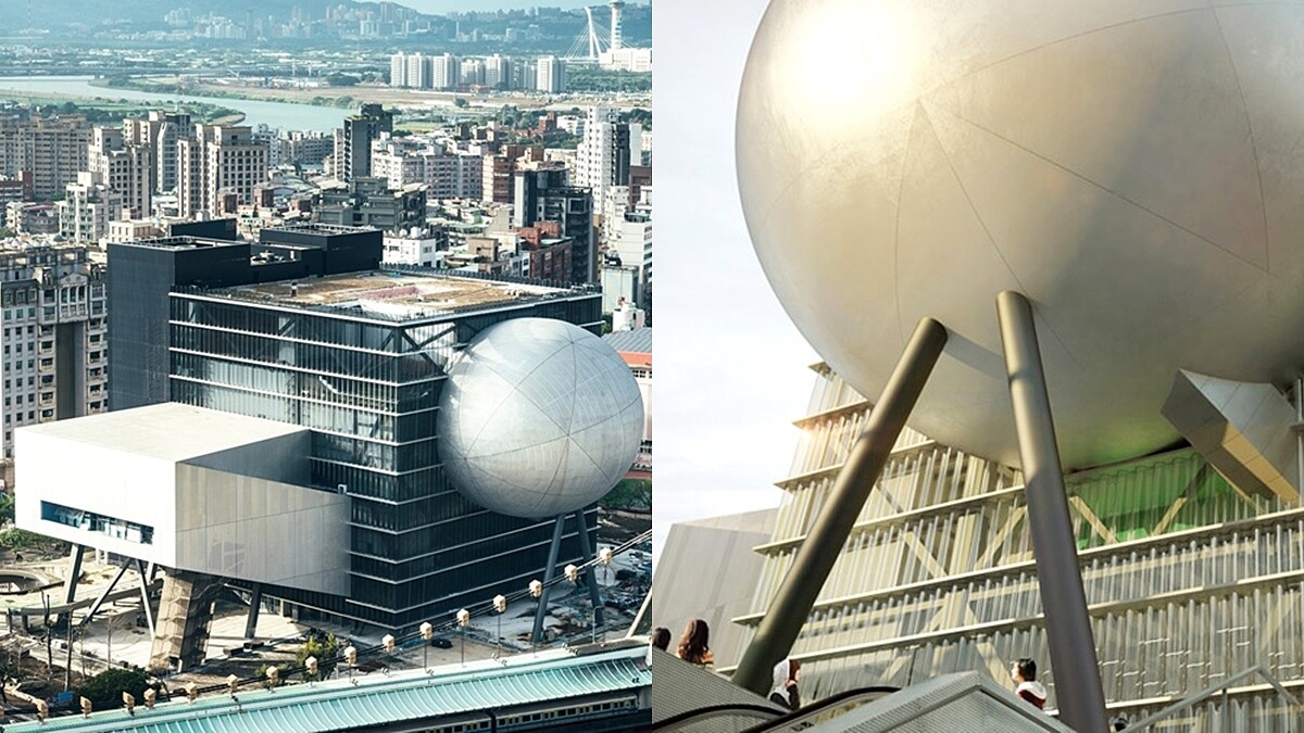 台北最新地標「臺北表演藝術中心」倒數登場！巨大銀色球體獲選全球百大景點，靈感、開幕日期搶先看