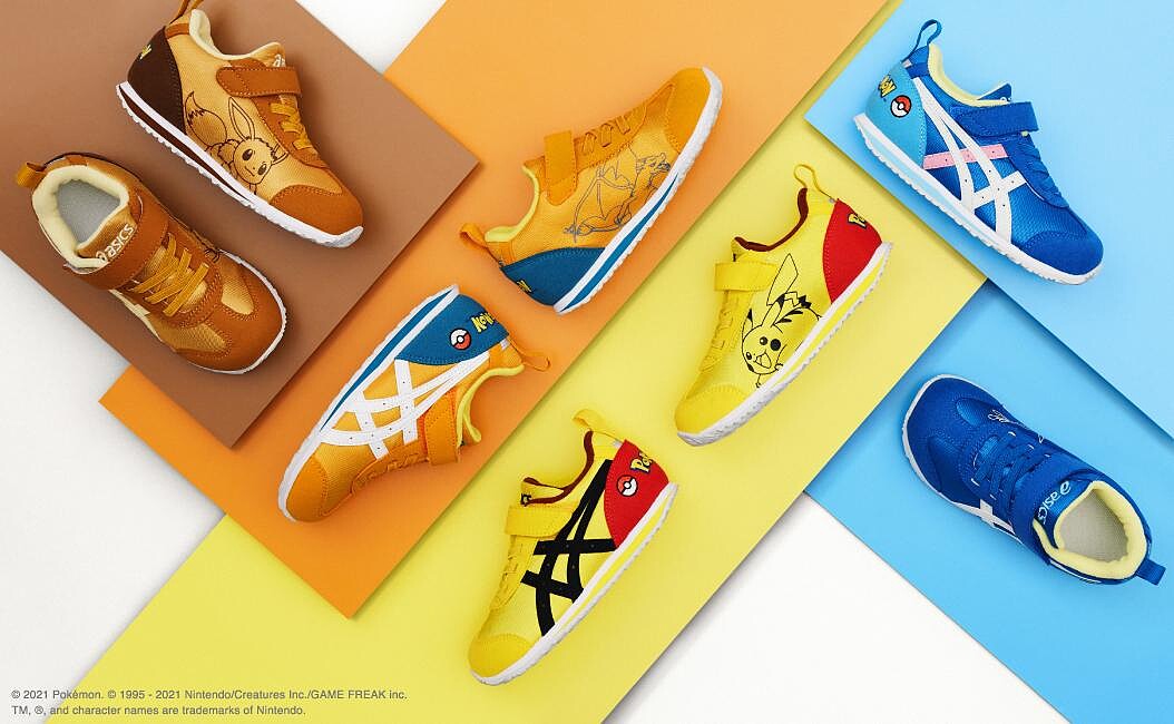 Asics X Pokémon聯名系列(中童尺寸),NT1,880