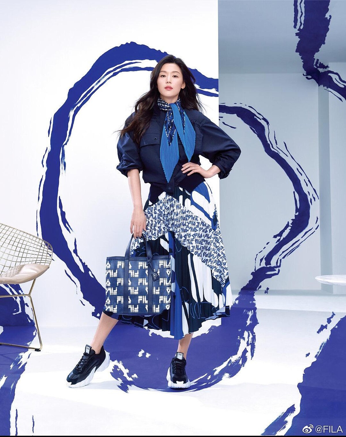 Fila代言人 全智賢