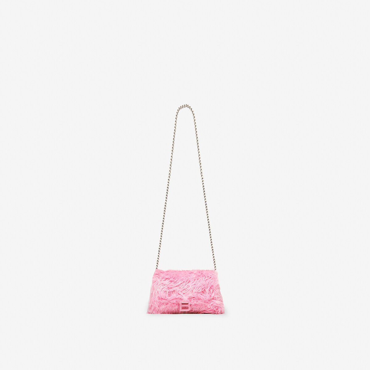 Balenciaga 絨毛側背小包,價格店洽。