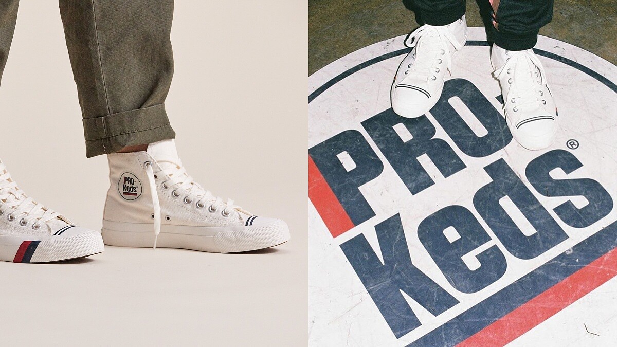終於敲碗成功！代購才能買到的PRO-Keds經典帆布鞋登台開賣，紅藍條紋、高低筒設計…限定店鋪販售