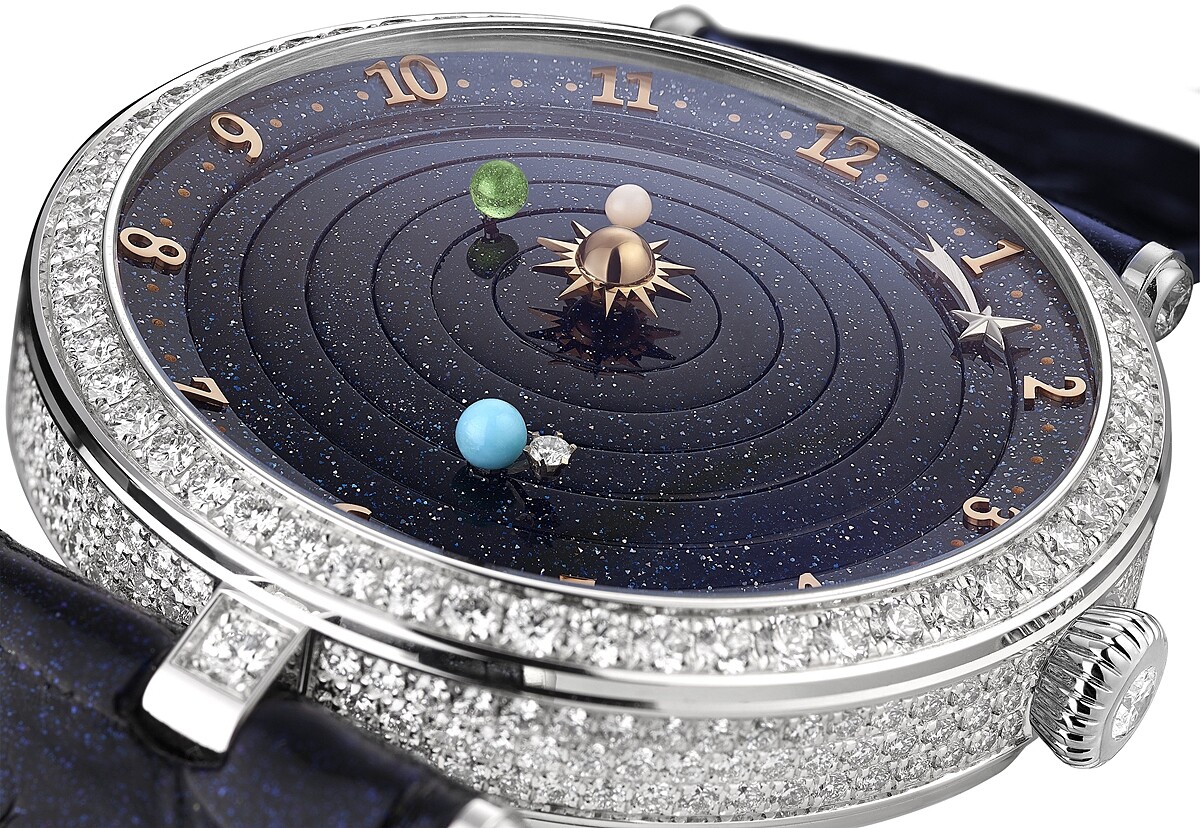 Van Cleef & Arpels - Lady Arpels Planetarium腕錶,建議售價約新台幣$7,480,000元