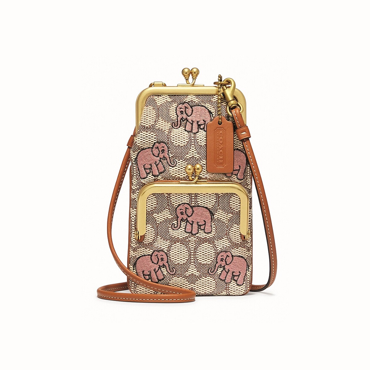 大象刺繡手機袋，NT19,800