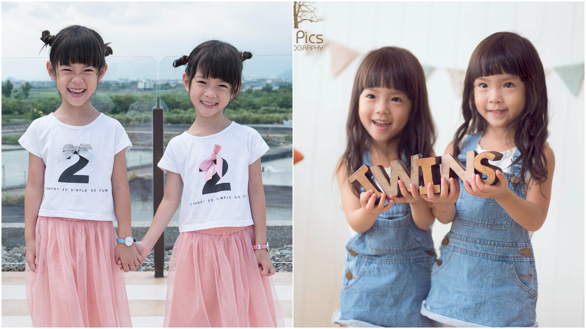 ZARA欽點兒童網紅模特！蘋果&amp;amp;西打，小清新國民雙胞胎姐妹