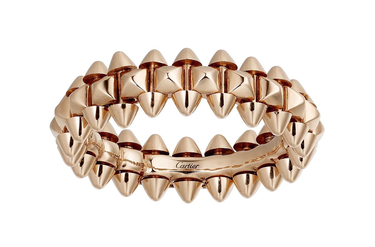 Clash de Cartier戒指 玫瑰K金，參考價格約NT$ 69,000