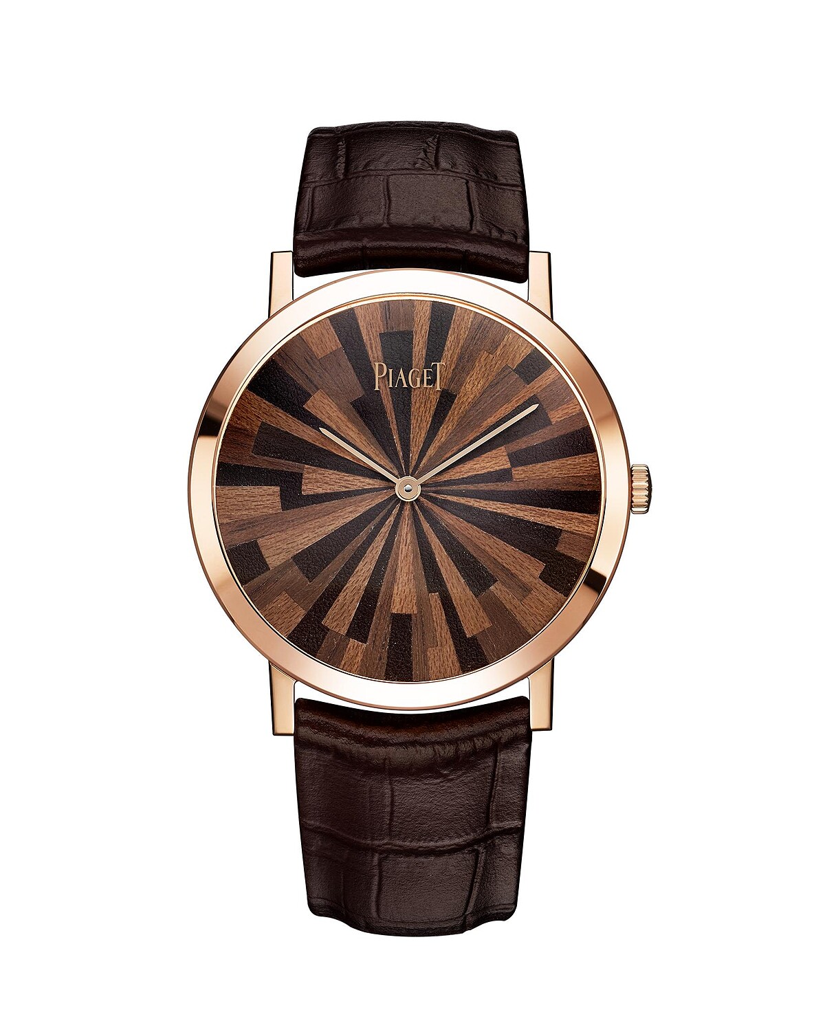 PIAGET Altiplano系列皮革木質鑲嵌超薄腕錶 G0A42142 建議售價NT$ 1,320,000