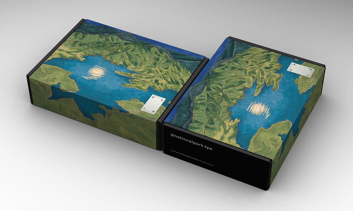 國家公園山的呼喚禮盒視覺。