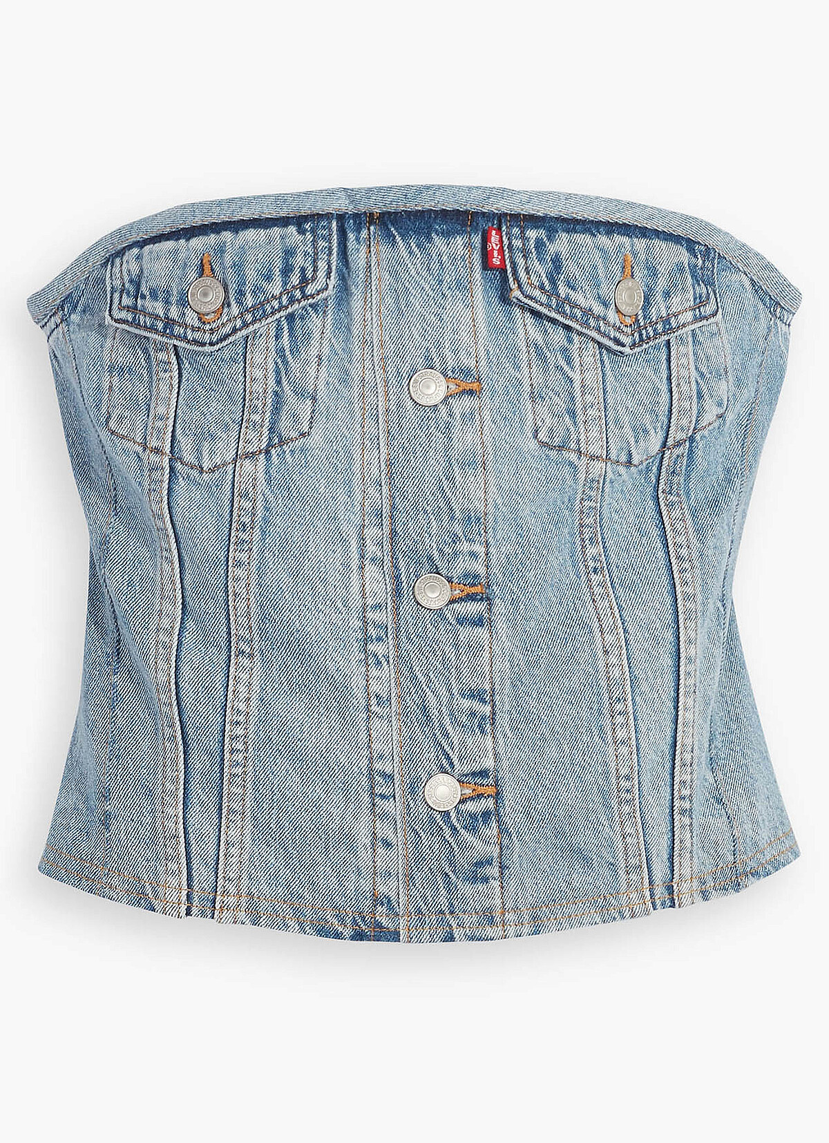 綁帶式平口丹寧馬甲,NT5,290