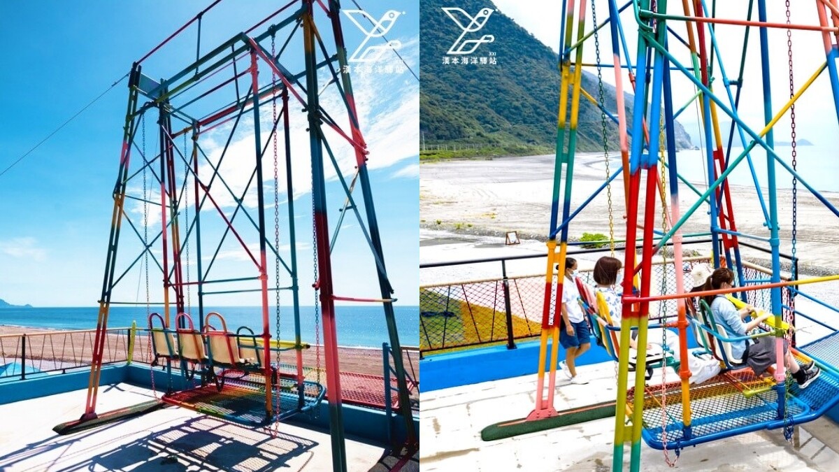 「IRIS鞦韆」面向太平洋實在很紓壓!