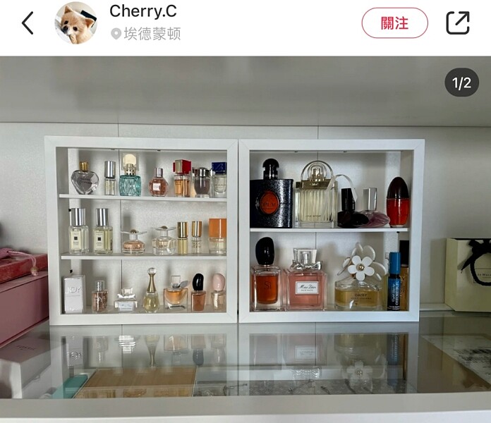 想要一層或兩層隨心所欲(圖片來源/小紅書@Cherry.C)