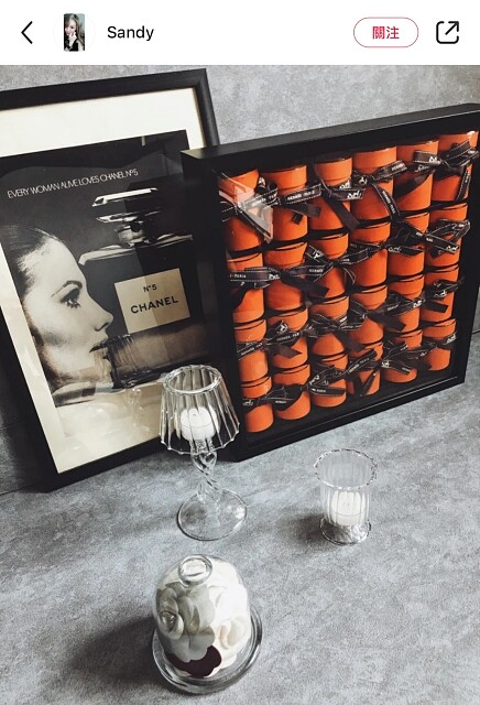 連精品盒子也可完美展示(圖片來源/小紅書@Sandy)