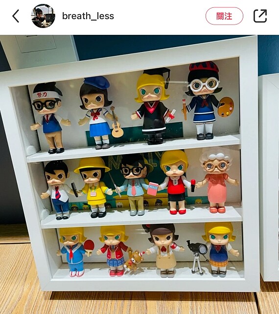展示公仔也很適合(圖片來源/小紅書@breath_less)