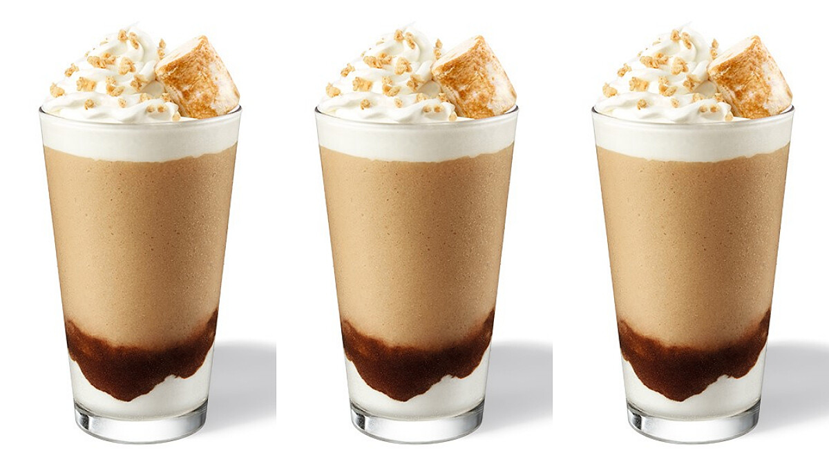 星巴克北美人氣口味「烤棉花糖咖啡星冰樂」台灣開賣！全麥餅乾、一整顆烤棉花糖太想喝