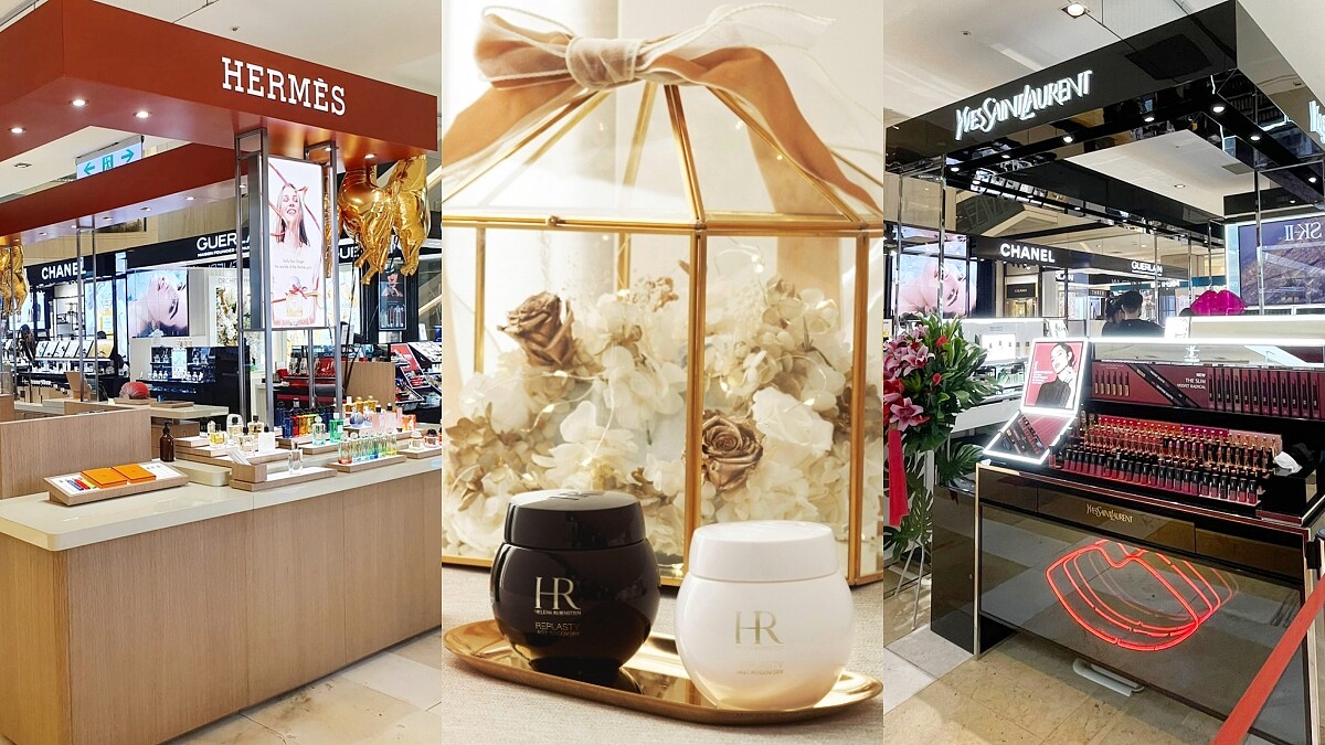 8月美妝開新櫃：愛馬仕、YSL、HR赫蓮娜前進台中台南、蘿拉蜜思在台北
