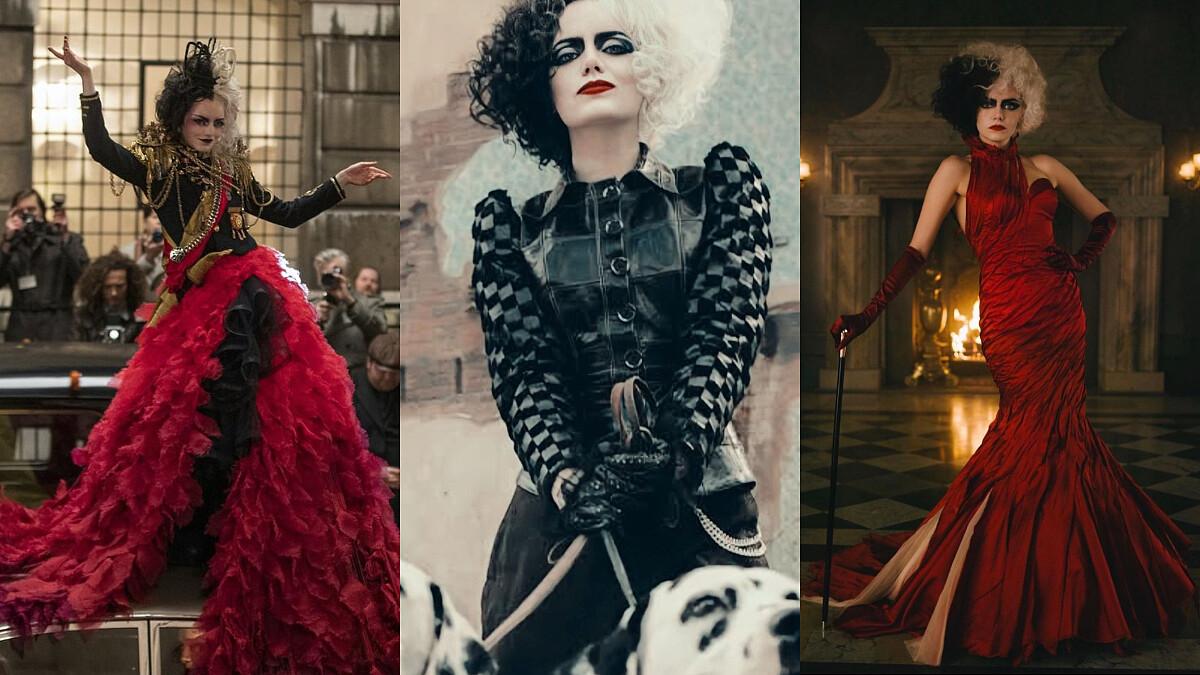 《時尚惡女：庫伊拉》造型風格深度解密，從服裝設計看艾瑪史東「惡女化」個性轉變