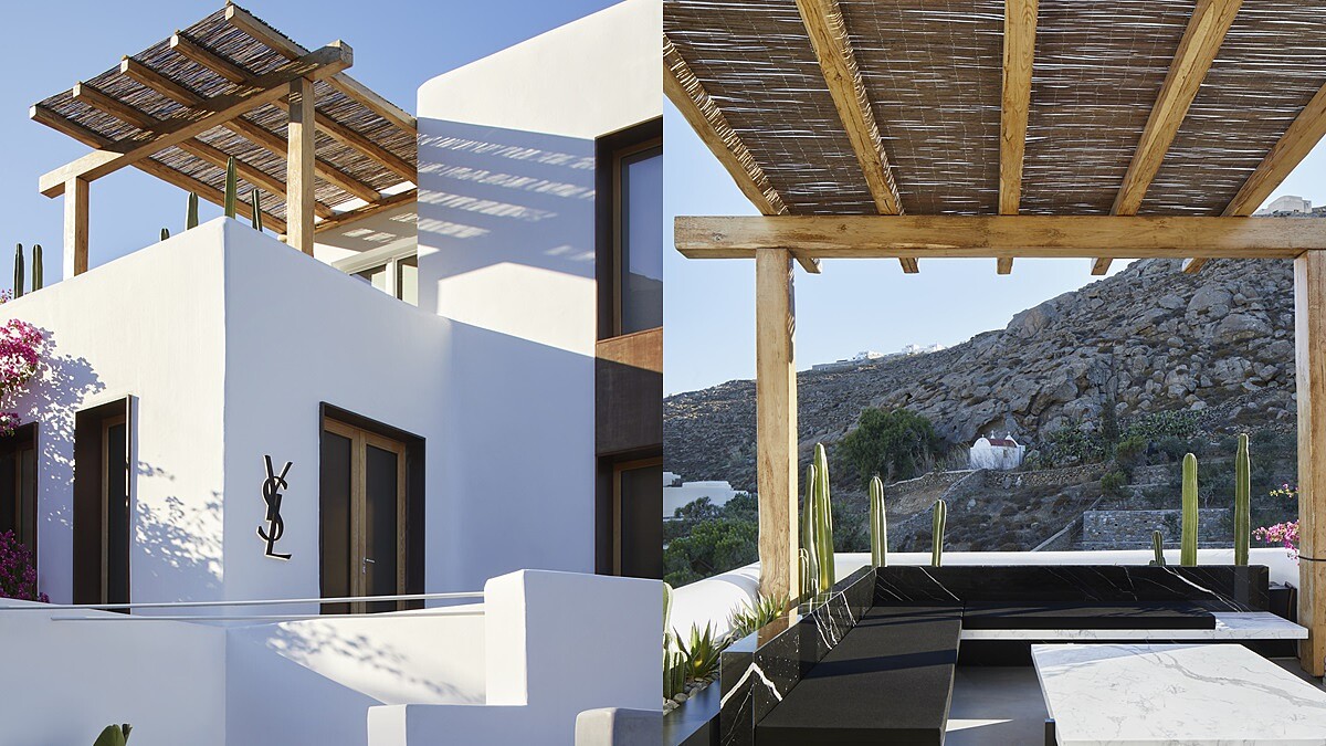 Saint Laurent專賣店美到必朝聖！希臘米克諾斯島夢幻白牆、西班牙伊比薩島質感大理石