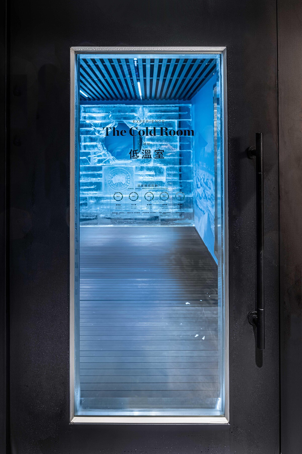 Canada Goose旗艦店Cold Room