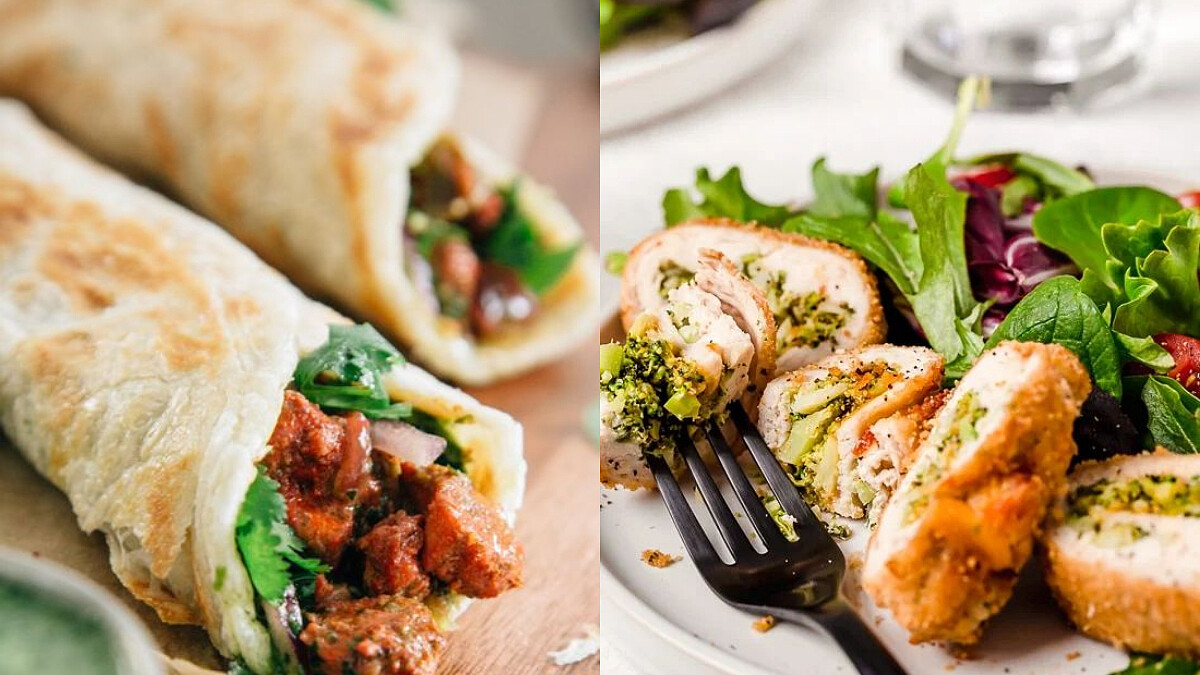 酪梨醬雞肉捲/餛飩皮香菇雞肉捲/生菜雞肉捲,3道鮮嫩多汁的低脂雞肉捲食譜來了!