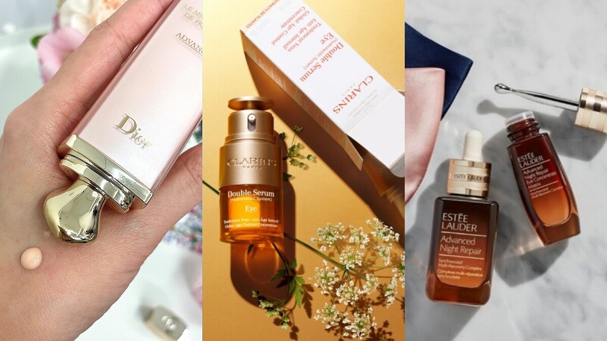2021眼部精華推薦:Dior、克蘭詩、法爾曼、雅詩蘭黛,是眼周保養入門