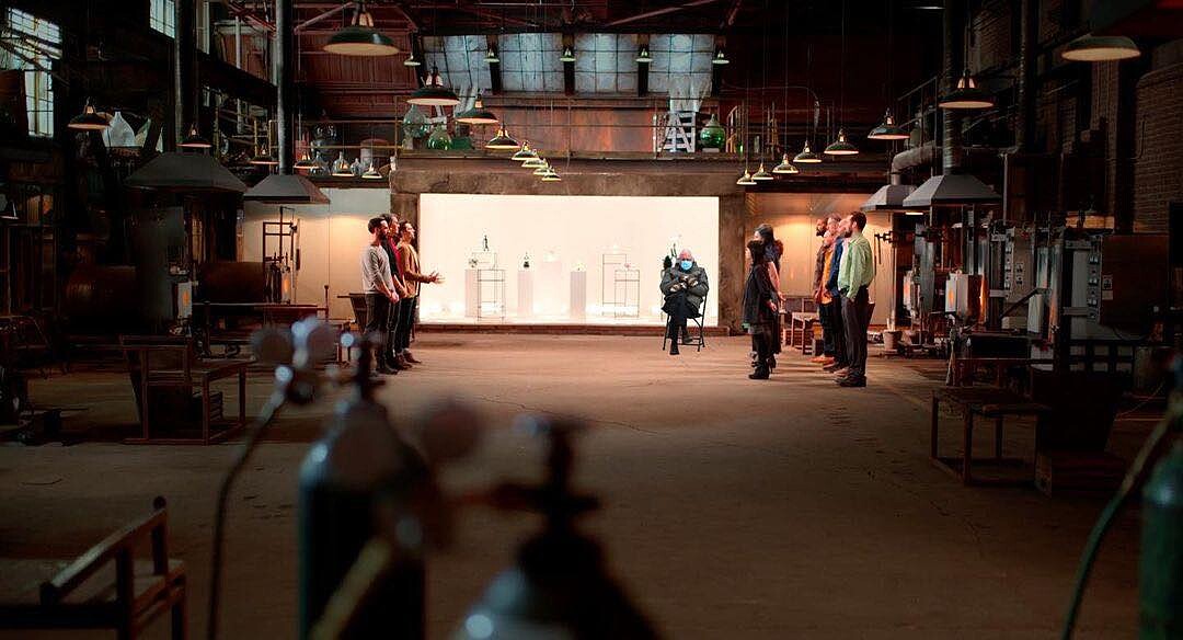 最後展示作品的環節呈現也相當動人。