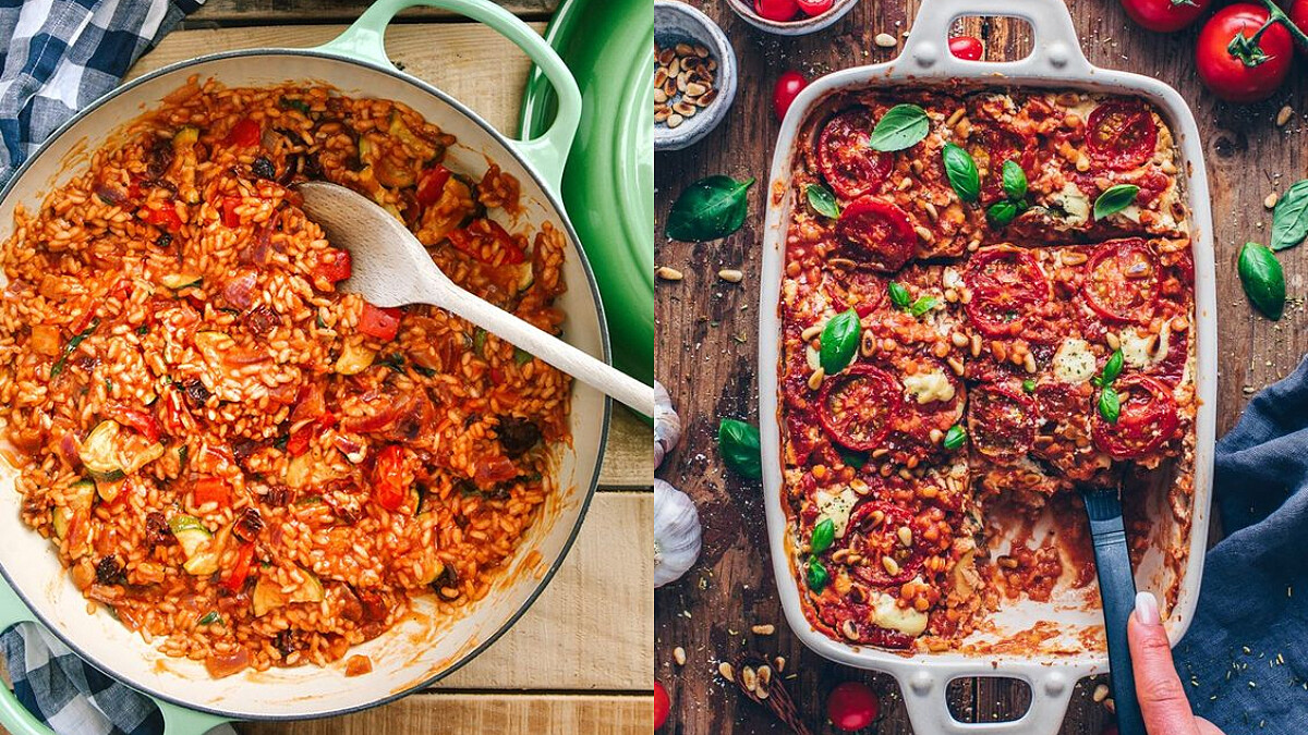 起司焗烤雞肉番茄/無米番茄燴飯/番茄牛腩湯，3道低脂番茄菜單來了！