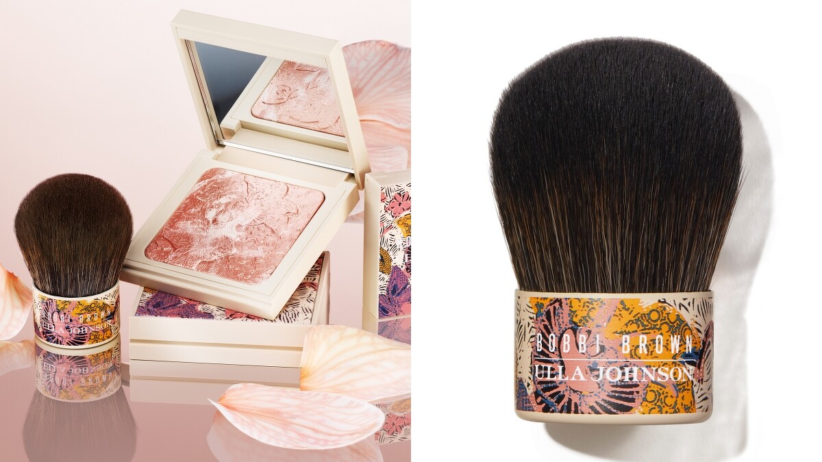 Bobbi Brown芭比波朗 x Ulla Johnson攜帶式勻臉刷-浪漫薰陶版,NT2,000