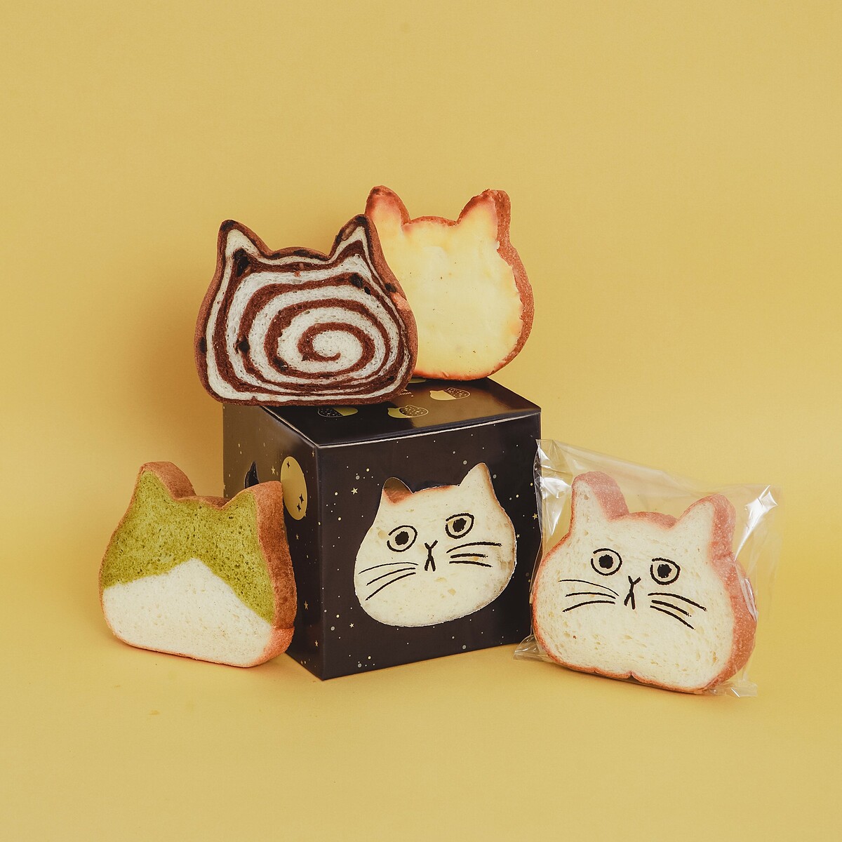 Grace Gift攜手貓咪吐司推出星辰喵月中秋禮盒