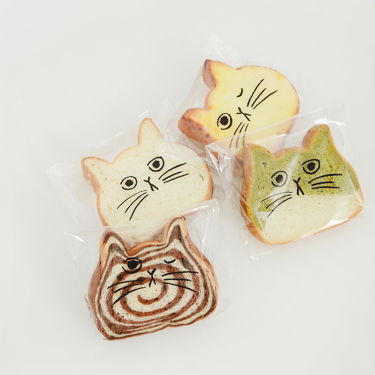 巧克力牛奶貓咪吐司