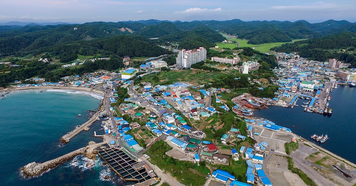  金宣虎、申敏兒《海岸村恰恰恰》 拍攝地「慶尚北道浦項市」九龍浦邑（實景）