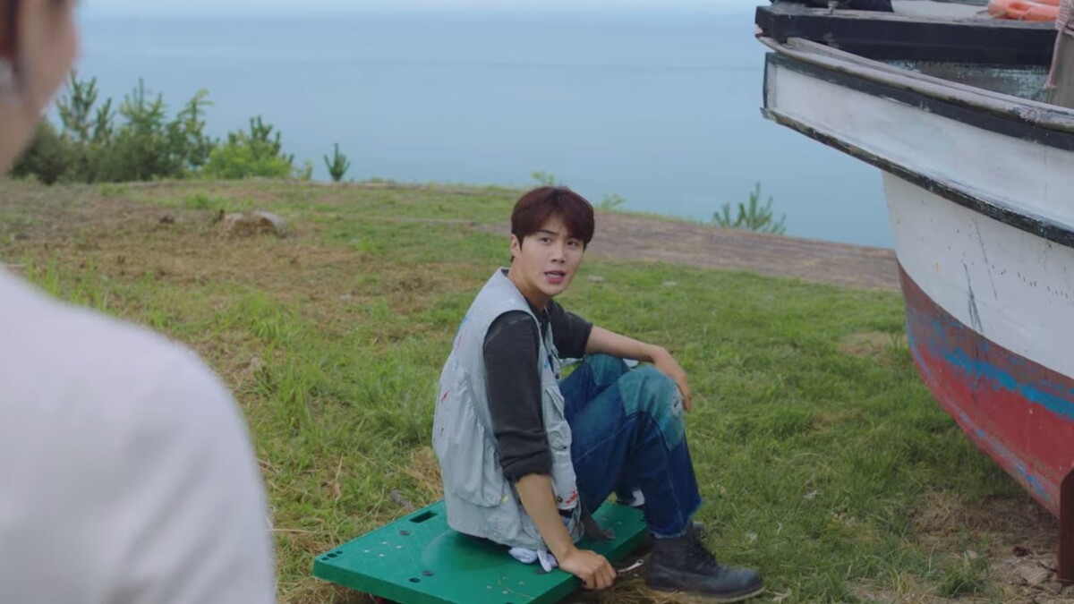 金宣虎、申敏兒《海岸村恰恰恰》 拍攝地「慶尚北道浦項市」 沙邦紀念公園 無根峰(劇中）