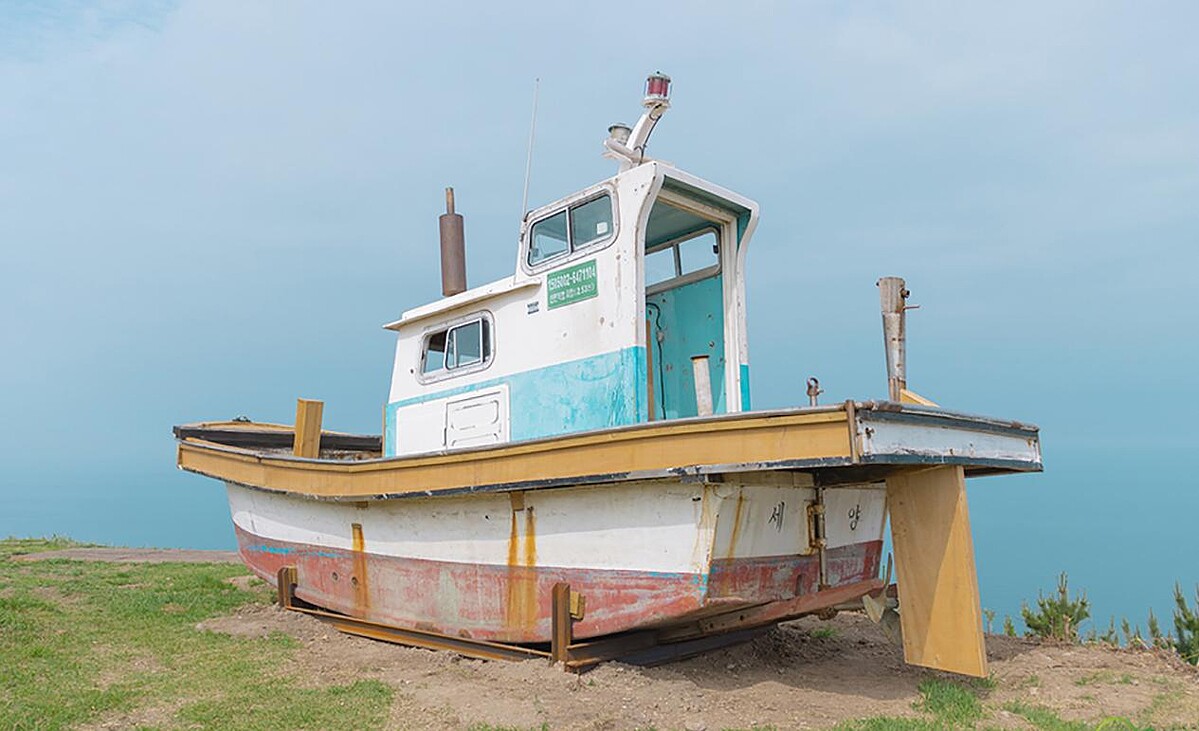 金宣虎、申敏兒《海岸村恰恰恰》 拍攝地「慶尚北道浦項市」 沙邦紀念公園 無根峰(實景）