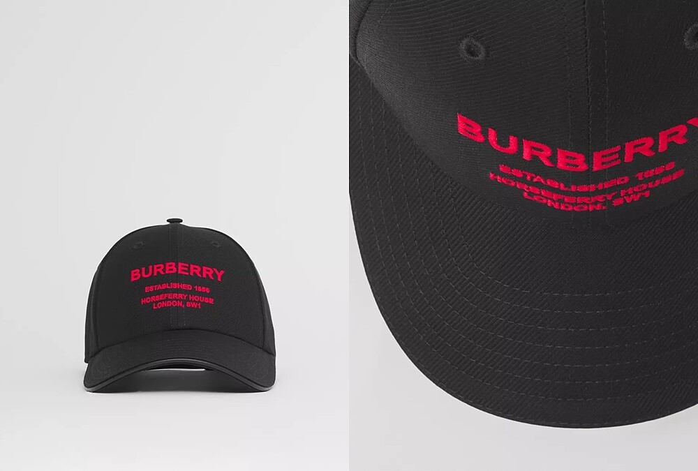 Horseferry圖案斜紋棒球帽，NT12,200