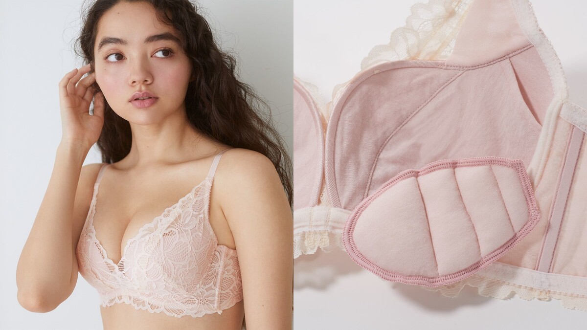 GiRLS集中高脇邊蕾絲內衣，售價NT$790