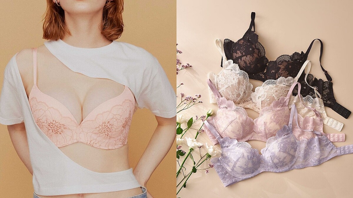Peach John 5款集中型內衣推薦！從襯墊種類、預算、透氣度幫你挑選最適合自己的內衣