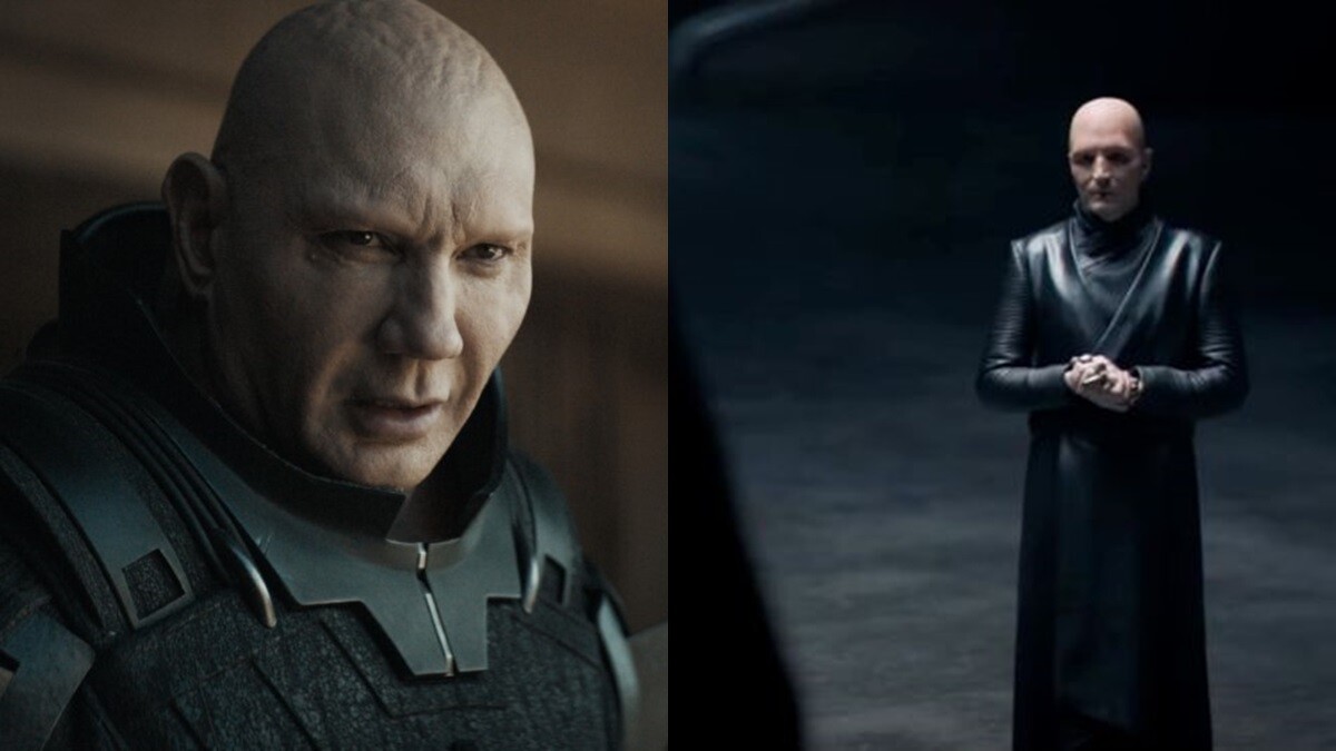 野獸拉班（戴夫巴帝斯塔 飾演）、彼特德弗立斯（大衛達斯馬齊連 飾演）