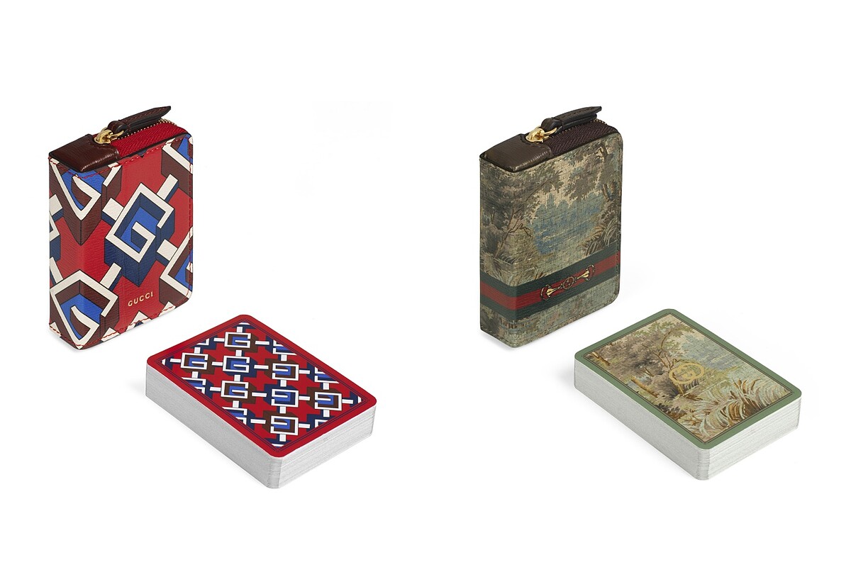 Gucci撲克牌組，售價NT$10,800